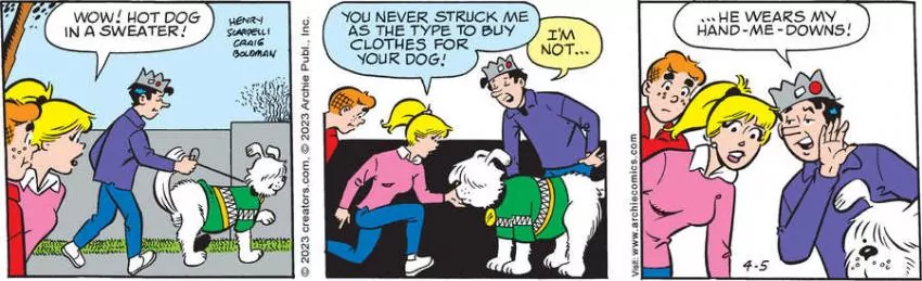 Archie for Apr 05, 2023