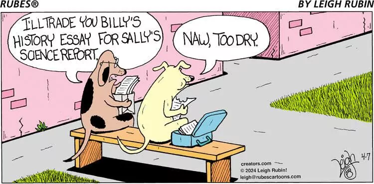 Rubes® for Apr 07, 2024