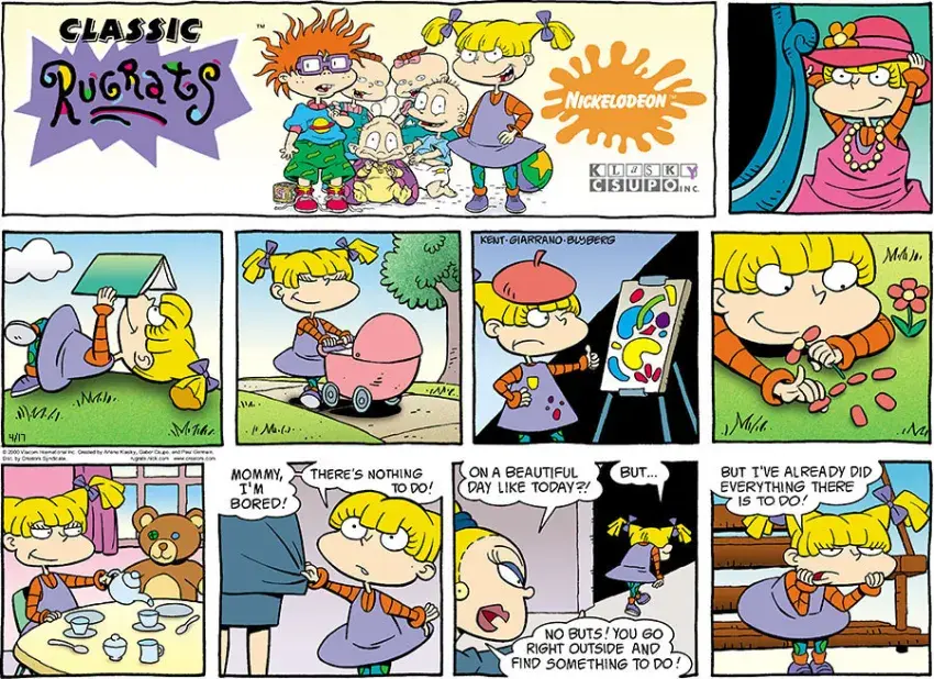 Rugrats for Apr 17, 2022