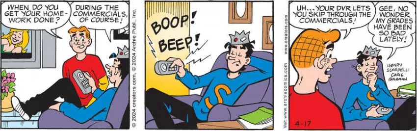Archie for Apr 17, 2024
