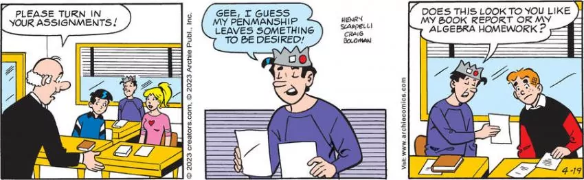Archie for Apr 19, 2023