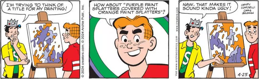 Archie for Apr 25, 2024