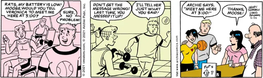 Archie for Apr 26, 2021