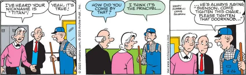 Archie for Apr 26, 2023