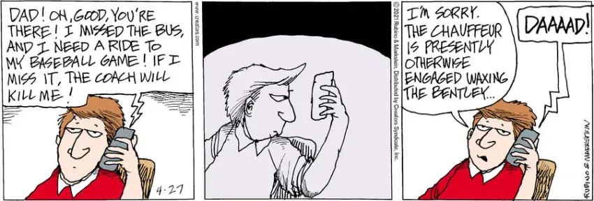 Daddy's Home for Apr 27, 2021