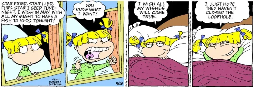 Rugrats for Apr 30, 2021