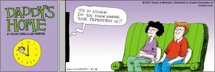 Daddy's Home for May 02, 2021