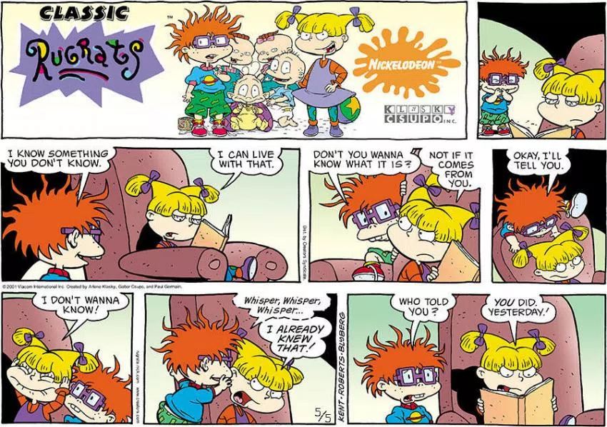 Rugrats for May 05, 2024