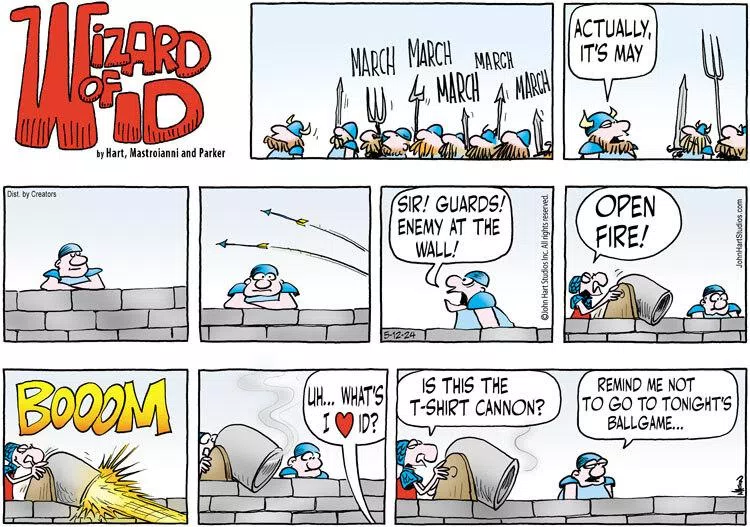 Wizard of Id for May 12, 2024