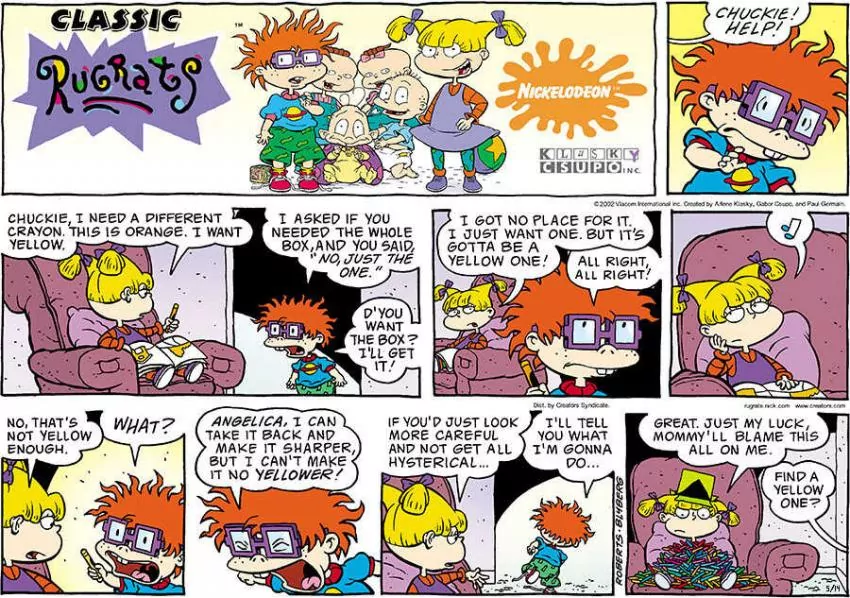 Rugrats for May 14, 2023