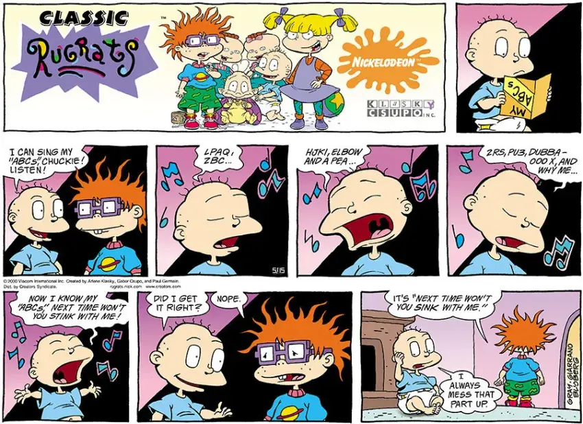 Rugrats for May 15, 2022