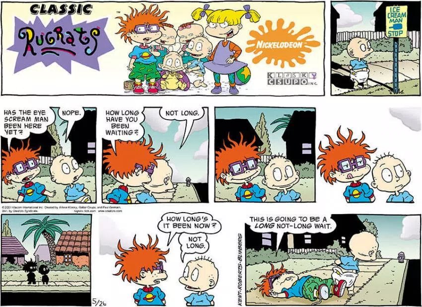 Rugrats for May 26, 2024