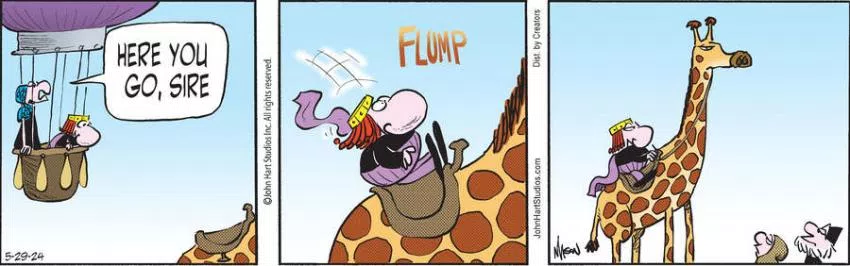 Wizard of Id for May 29, 2024