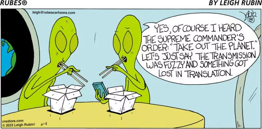 Rubes® for Jun 04, 2023