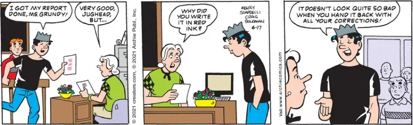 Archie for Jun 17, 2021