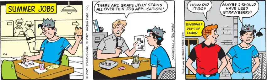 Archie for Jul 01, 2021