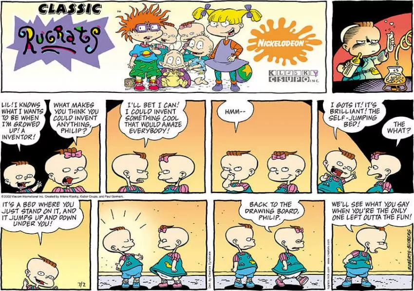 Rugrats for Jul 02, 2023