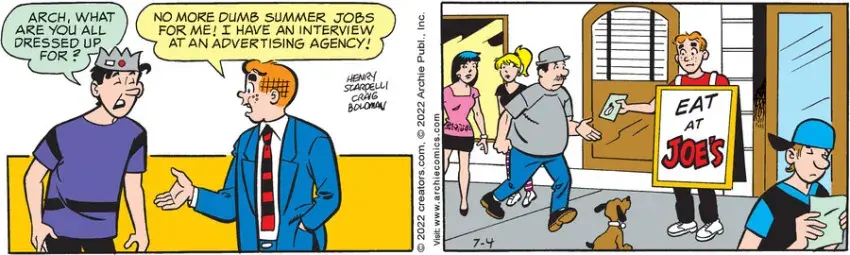 Archie for Jul 04, 2022