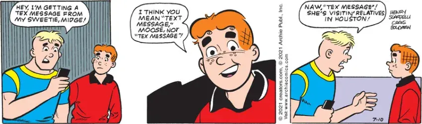 Archie for Jul 10, 2021