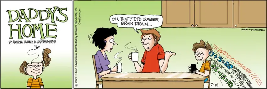 Daddy's Home for Jul 18, 2021