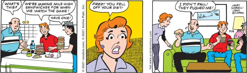 Archie for Jul 19, 2021