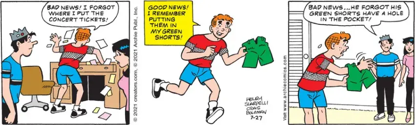 Archie for Jul 27, 2021