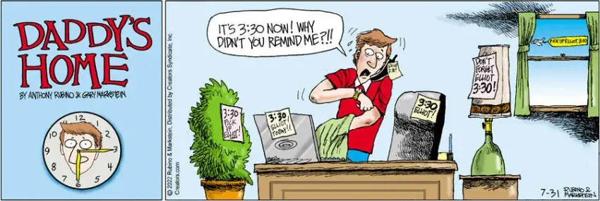 Daddy's Home for Jul 31, 2022