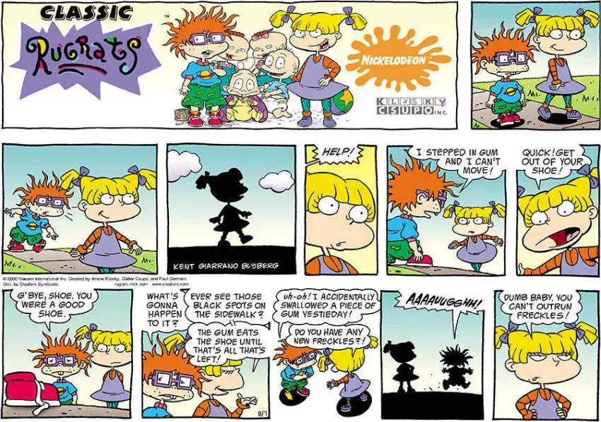 Rugrats for Aug 07, 2022