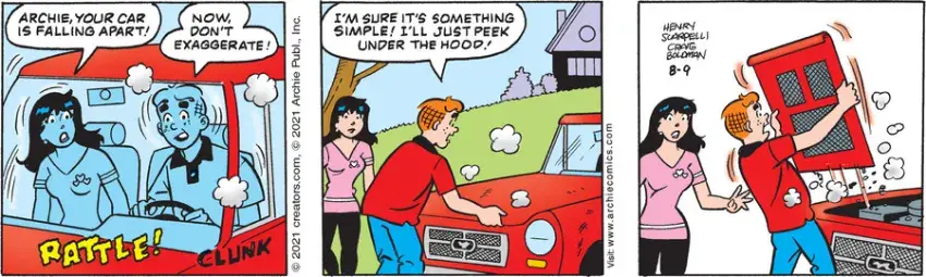 Archie for Aug 09, 2021