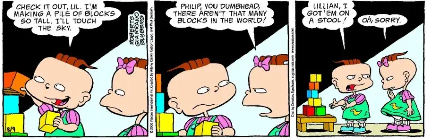 Rugrats for Aug 09, 2022