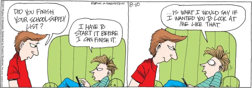 Daddy's Home for Aug 10, 2021