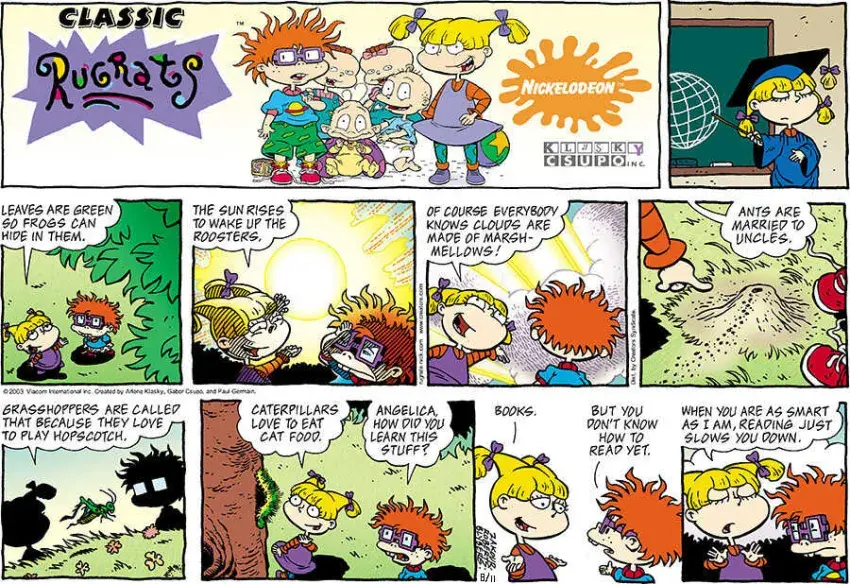 Rugrats for Aug 11, 2024