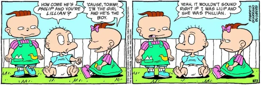 Rugrats for Aug 13, 2022