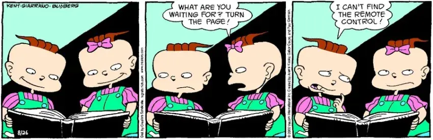 Rugrats for Aug 26, 2021