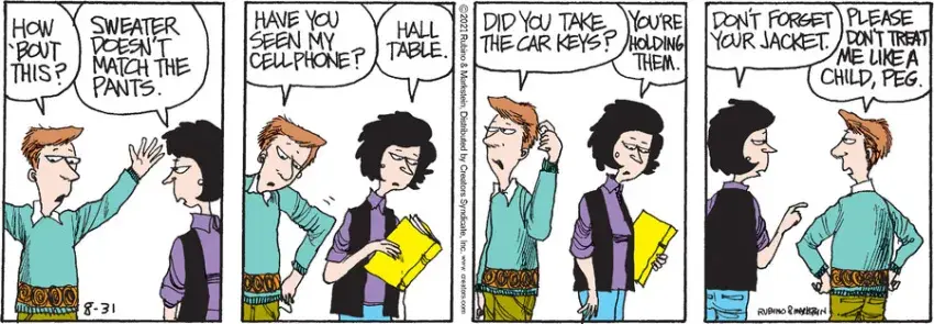 Daddy's Home for Aug 31, 2021