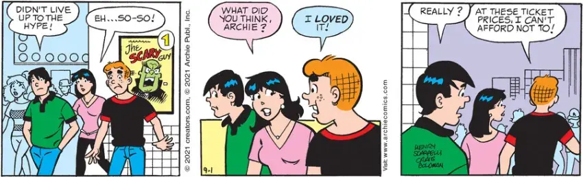Archie for Sep 01, 2021