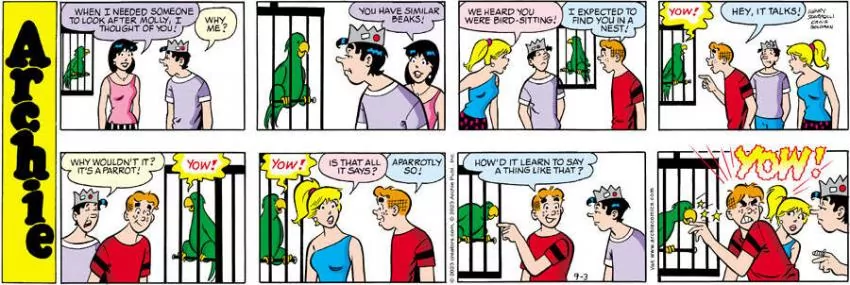 Archie for Sep 03, 2023