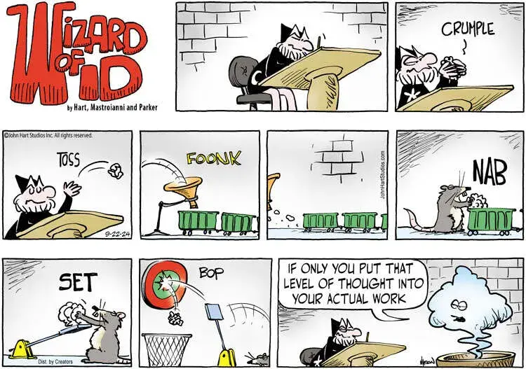 Wizard of Id for Sep 22, 2024