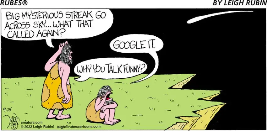 Rubes® for Sep 25, 2022