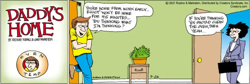 Daddy's Home for Sep 26, 2021