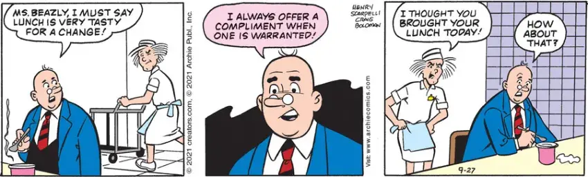 Archie for Sep 27, 2021