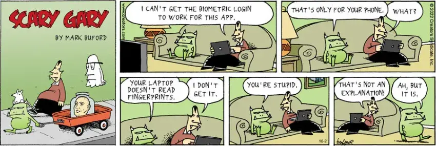 Scary Gary for Oct 02, 2022