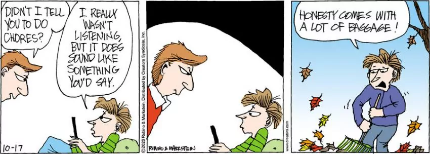 Daddy's Home for Oct 17, 2023