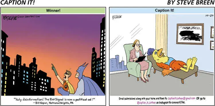 Caption It! for Oct 20, 2024