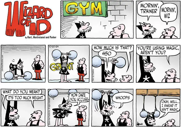 Wizard of Id for Oct 20, 2024