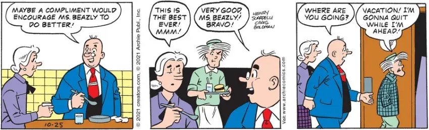 Archie for Oct 25, 2021