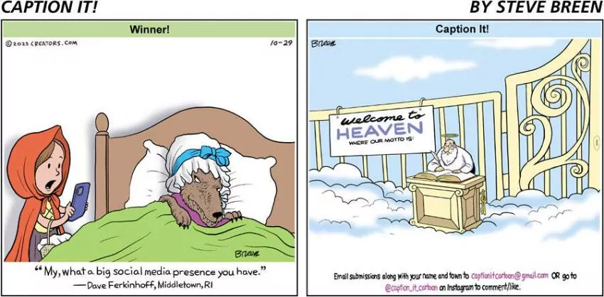 Caption It! for Oct 29, 2023