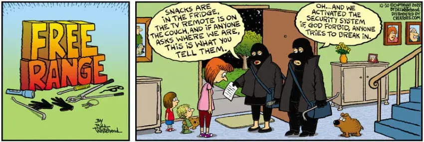 Free Range for Oct 30, 2022