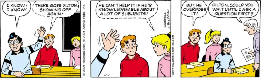 Archie for Nov 01, 2021