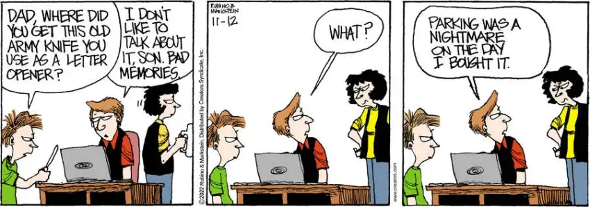 Daddy's Home for Nov 12, 2022